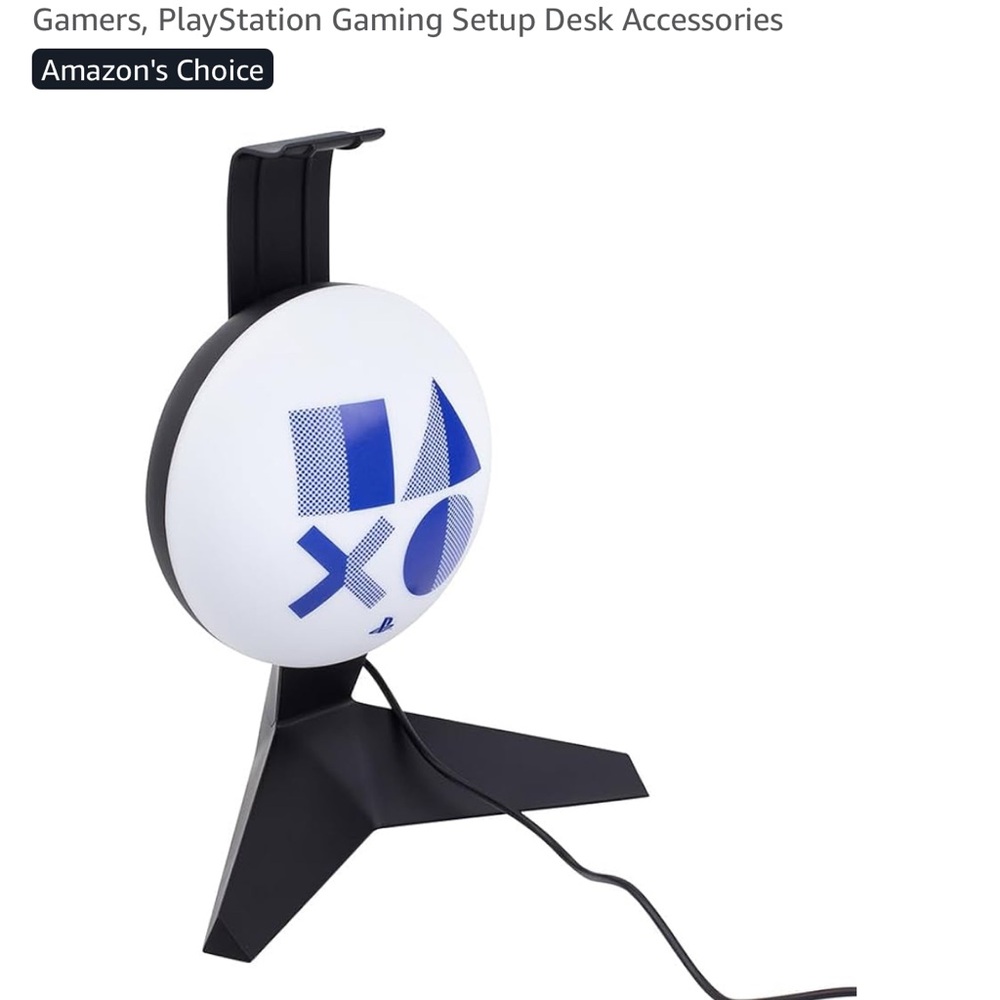 Sony PlayStation Headset Stand - Black and White